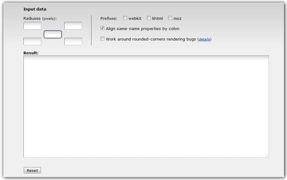 The Ultimate Collection of CSS Generators 222 Border-radius Generator