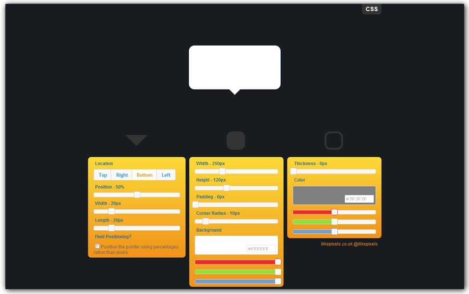 The Ultimate Collection of CSS Generators 401 Bubbler