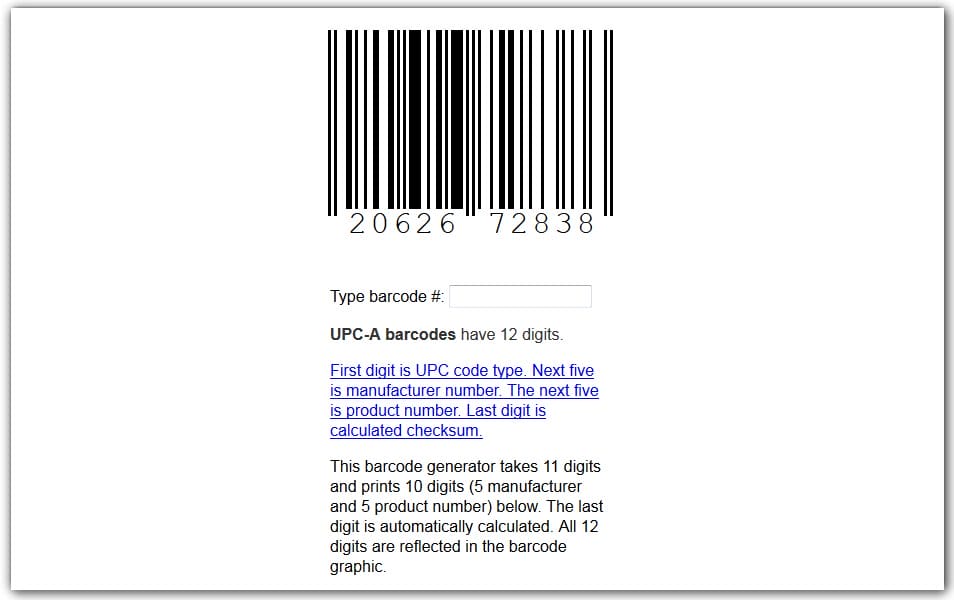 The Ultimate Collection of CSS Generators 396 CSS Barcode (UPC-A) Generator