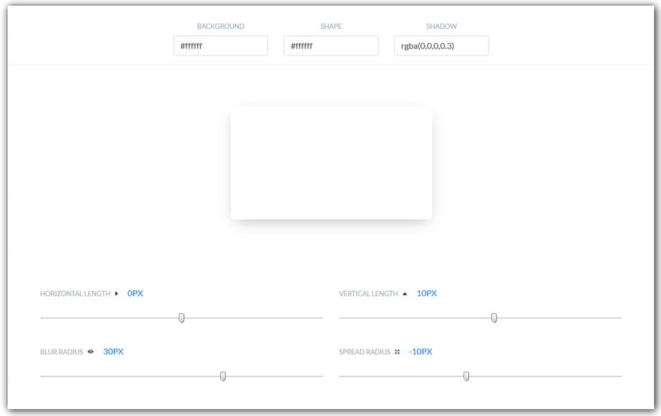 The Ultimate Collection of CSS Generators 249 CSS Box Shadow Generator | Minimamente