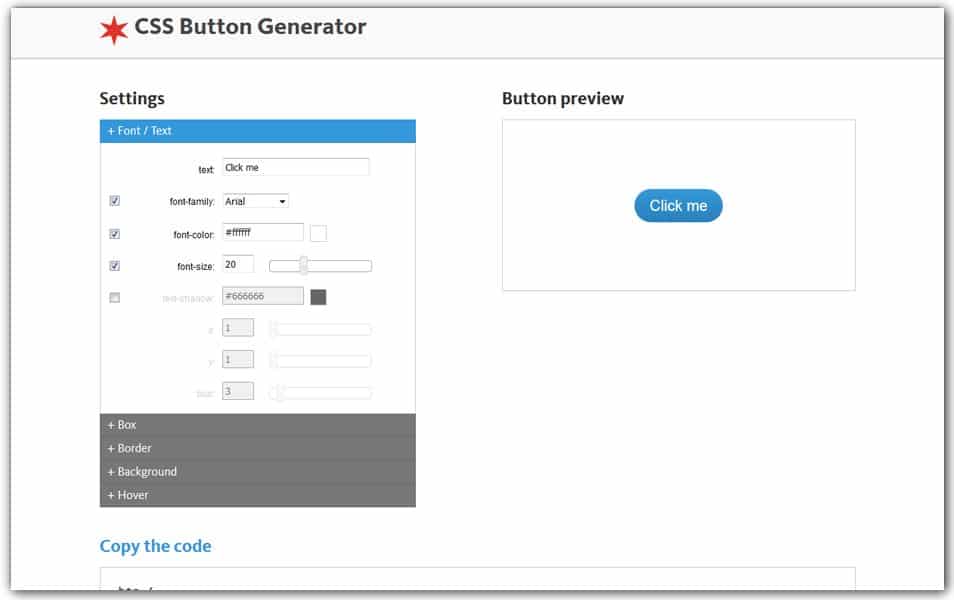 The Ultimate Collection of CSS Generators 84 CSS Button Generator