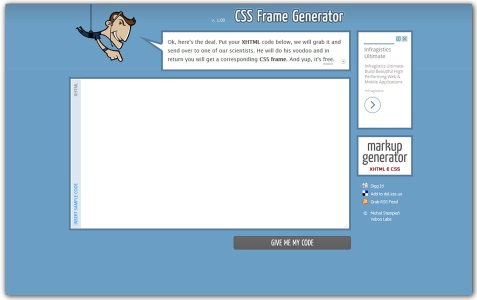 The Ultimate Collection of CSS Generators 406 CSS Frame Generator