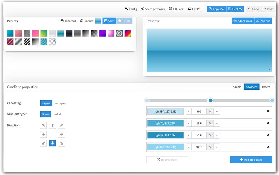 The Ultimate Collection of CSS Generators 55 CSS Gradient Generator | Virtuosoft