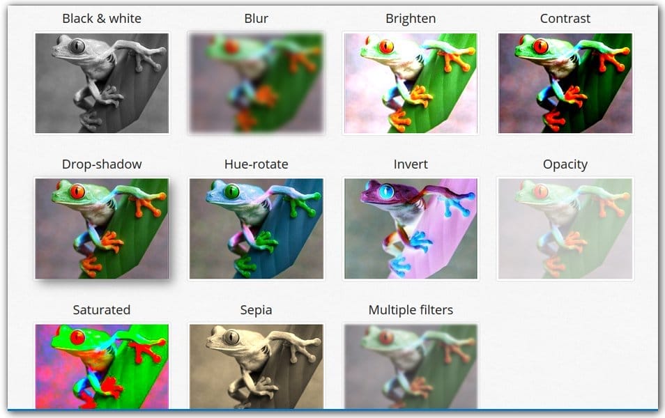 The Ultimate Collection of CSS Generators 336 CSS Image Filter Generator | Simple CSS