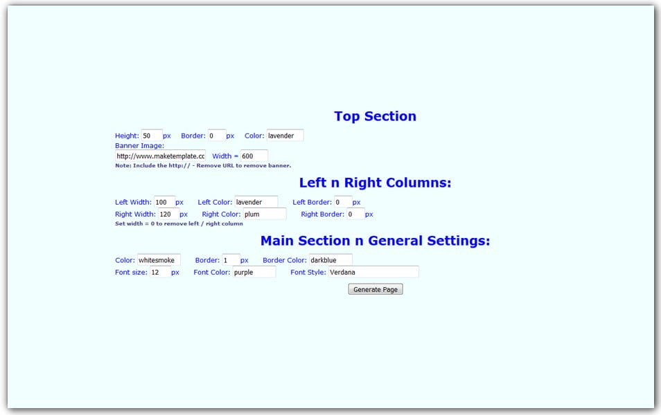 The Ultimate Collection of CSS Generators 129 CSS Template Code Generator