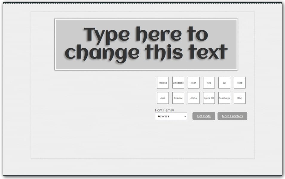 The Ultimate Collection of CSS Generators 189 CSS Text Shadow