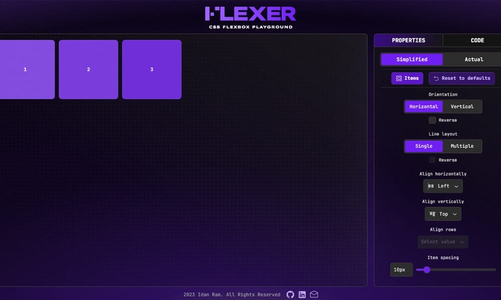 The Ultimate Collection of CSS Generators 159 Flexer