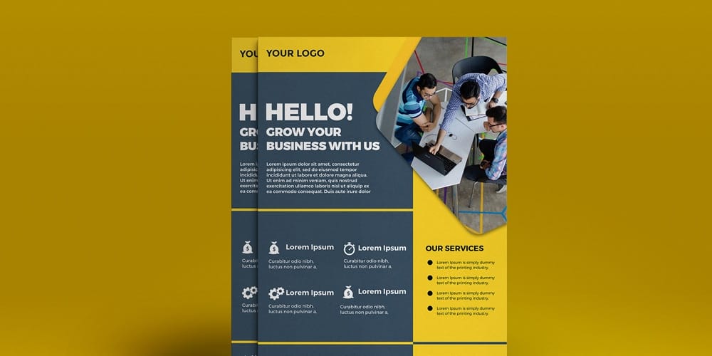 Best Free Flyer Templates 110 Free Business Flyer Template PSD