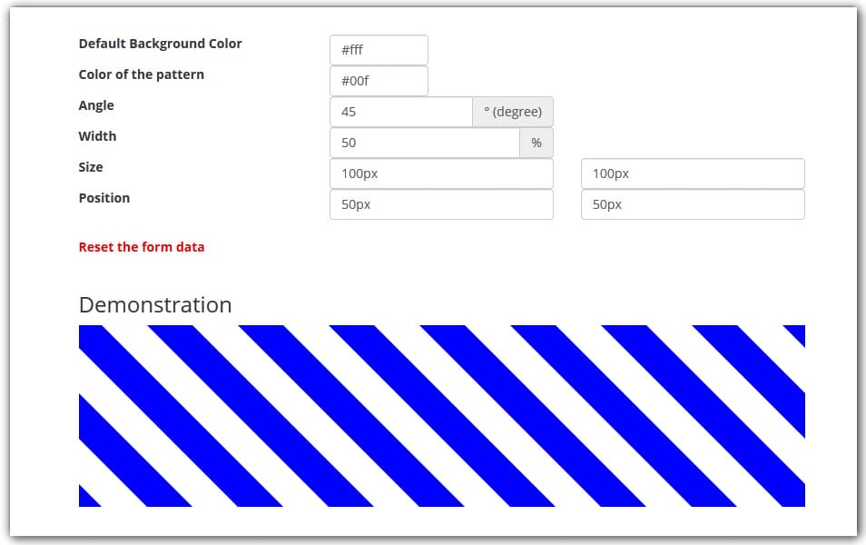 The Ultimate Collection of CSS Generators 295 Generator of CSS Background Patterns