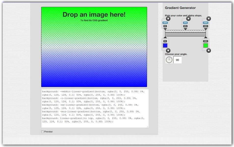 The Ultimate Collection of CSS Generators 49 GradientFinder