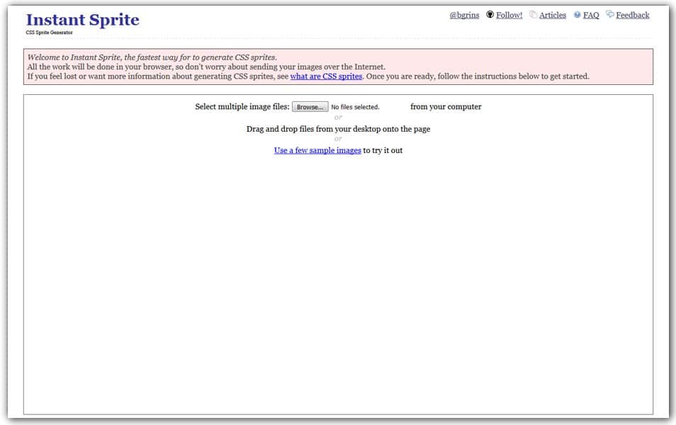 The Ultimate Collection of CSS Generators 110 Instant Sprite