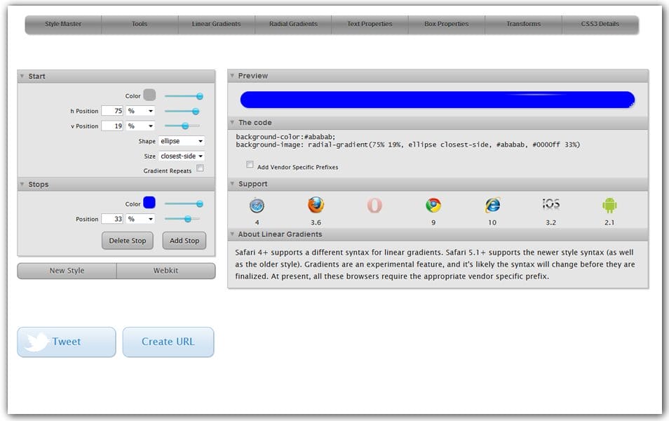 The Ultimate Collection of CSS Generators 69 Radial Gradients
