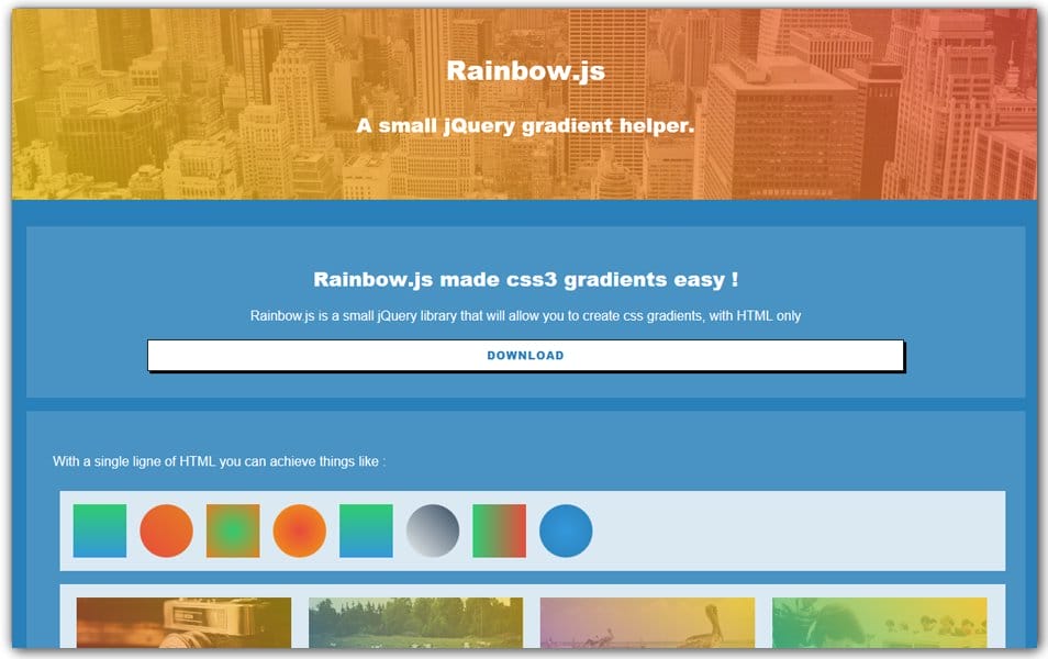 The Ultimate Collection of CSS Generators 64 Rainbow.js