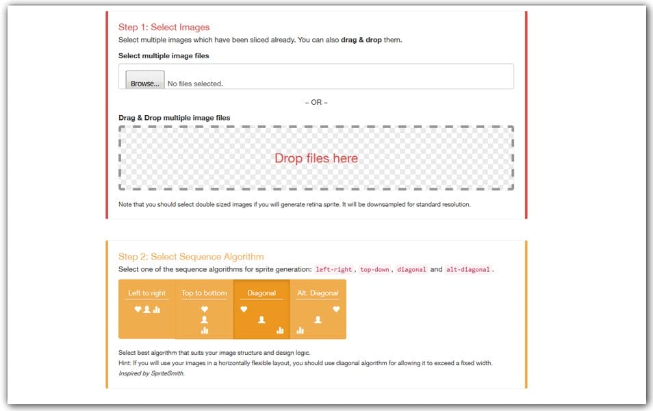The Ultimate Collection of CSS Generators 105 Retina CSS Sprite Generator