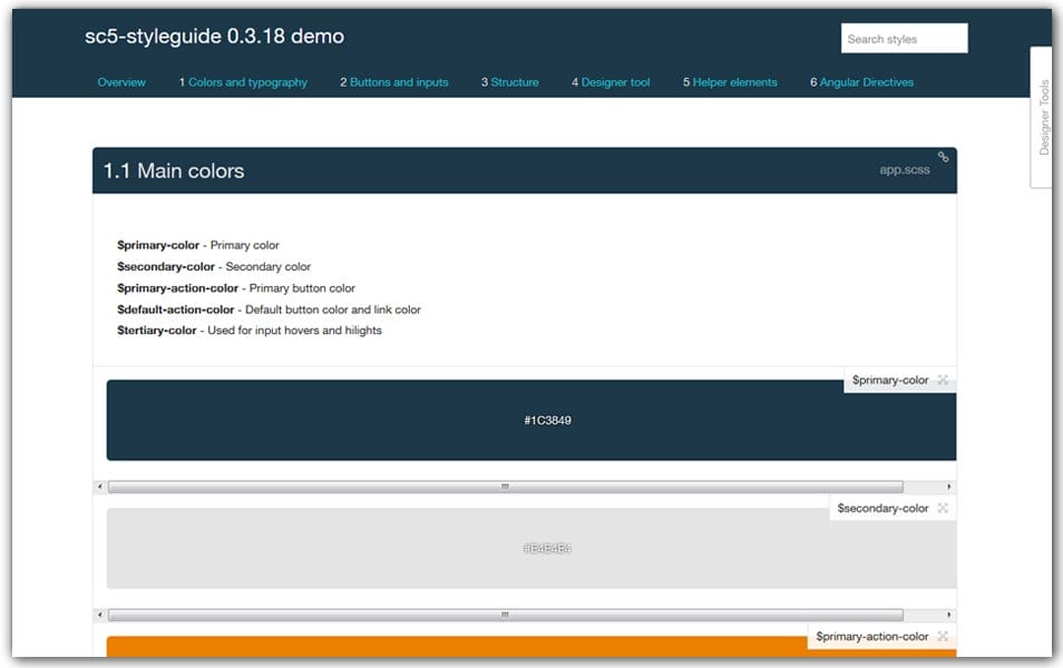 The Ultimate Collection of CSS Generators 375 SC5 Style Guide Generator
