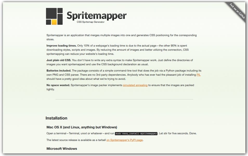 The Ultimate Collection of CSS Generators 115 Spritemapper