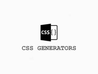 The Ultimate Collection of CSS Generators