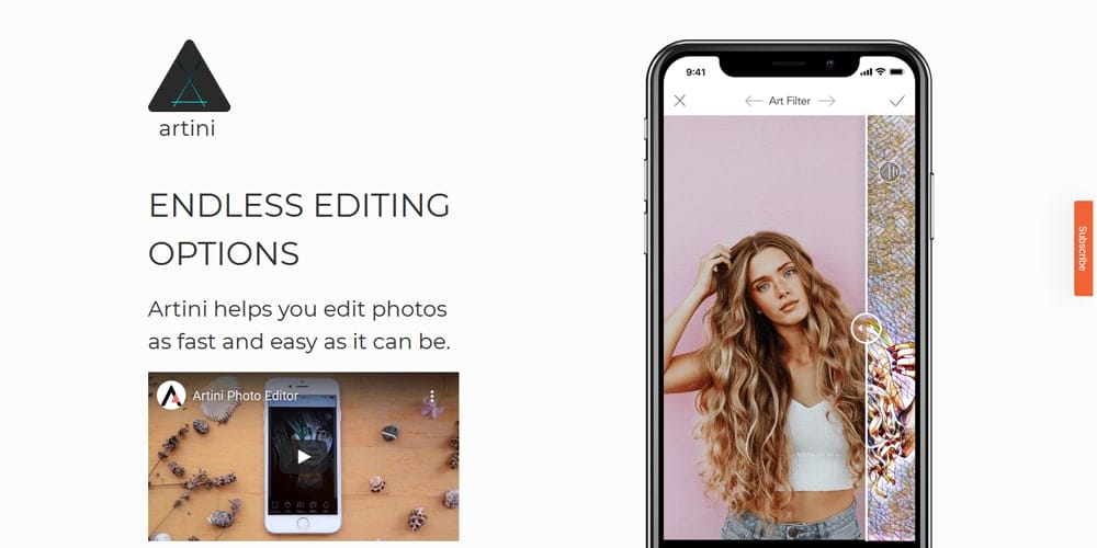Best Photo Editing Tools 40 Artini App