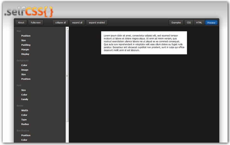 The Ultimate Collection of CSS Generators 1 selfCSS