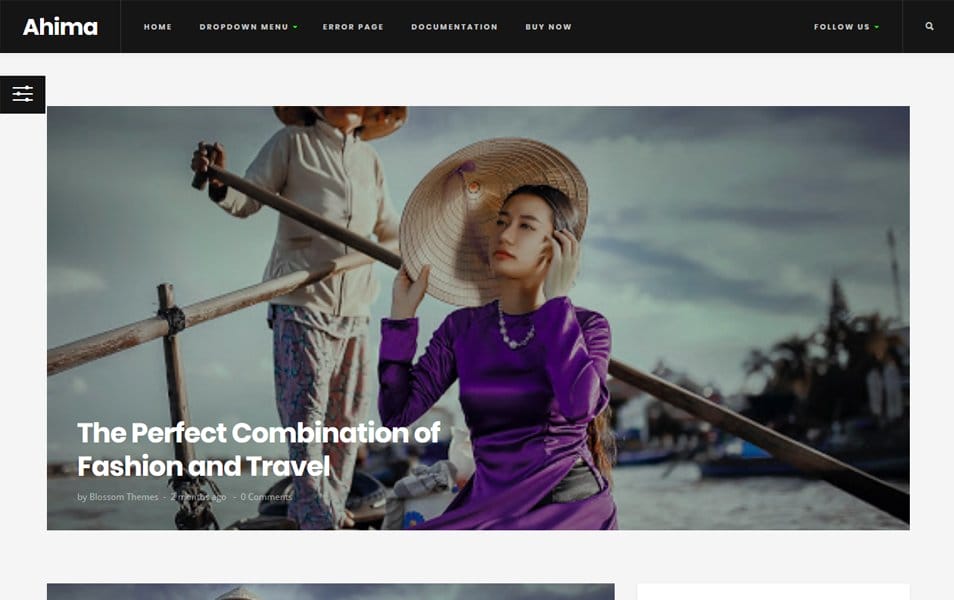 300+ Best Free Responsive Blogger Templates 2025 197 Ahima Responsive Blogger Template