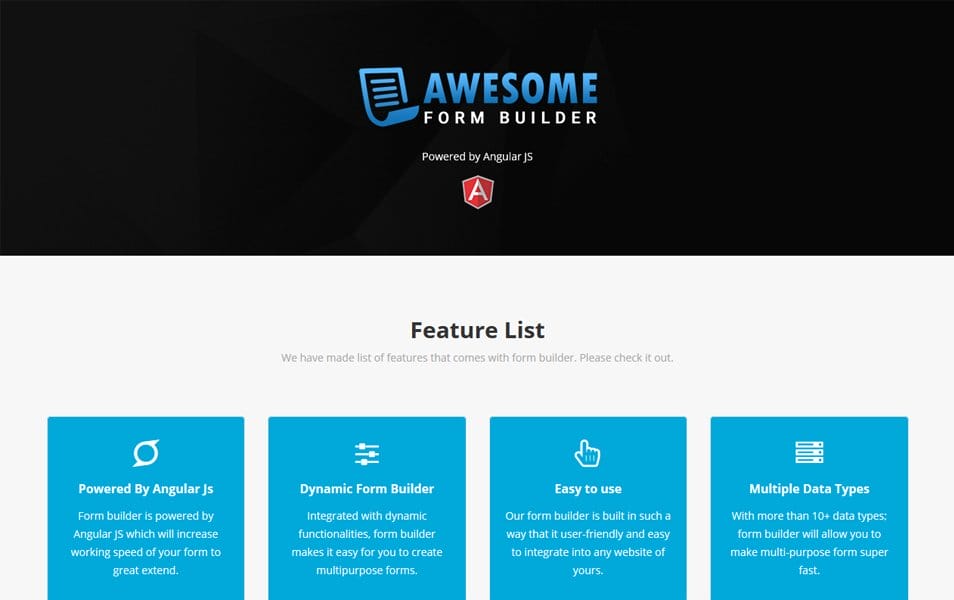 100+ Best Collection of Web Form Builders 60 Awesome