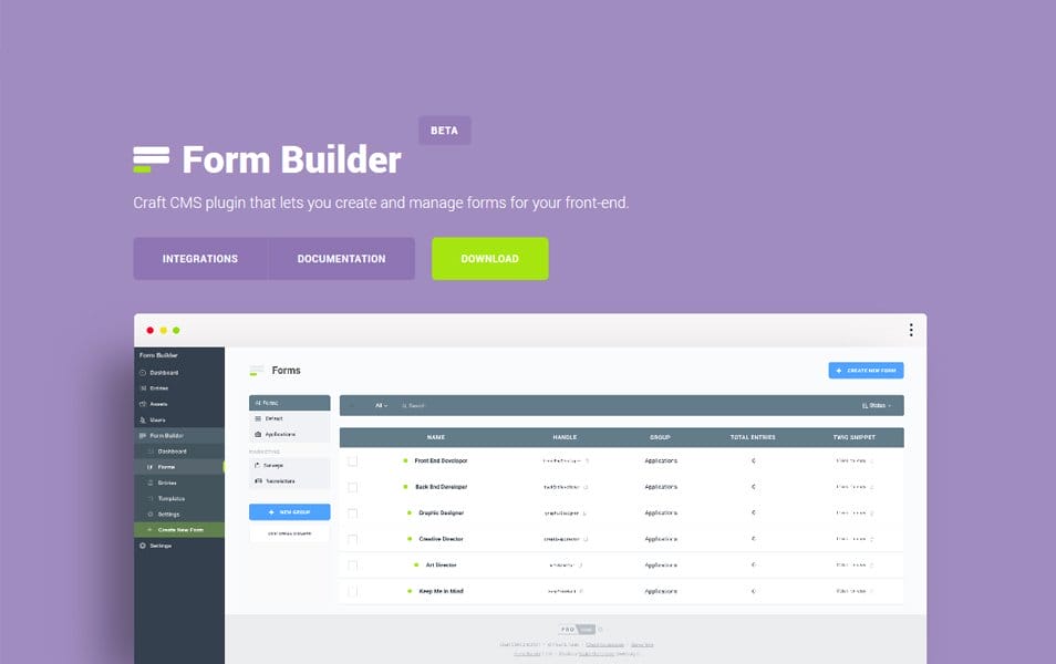 FormBuilder 2