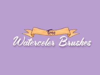 Free Watercolor Photoshop Brushes