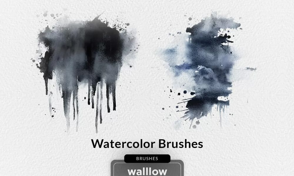 Free Watercolor Photoshop Brushes 56 Free Watercolor Photoshop Brushes