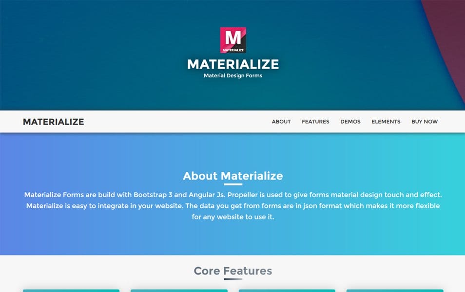 100+ Best Collection of Web Form Builders 61 Materialize