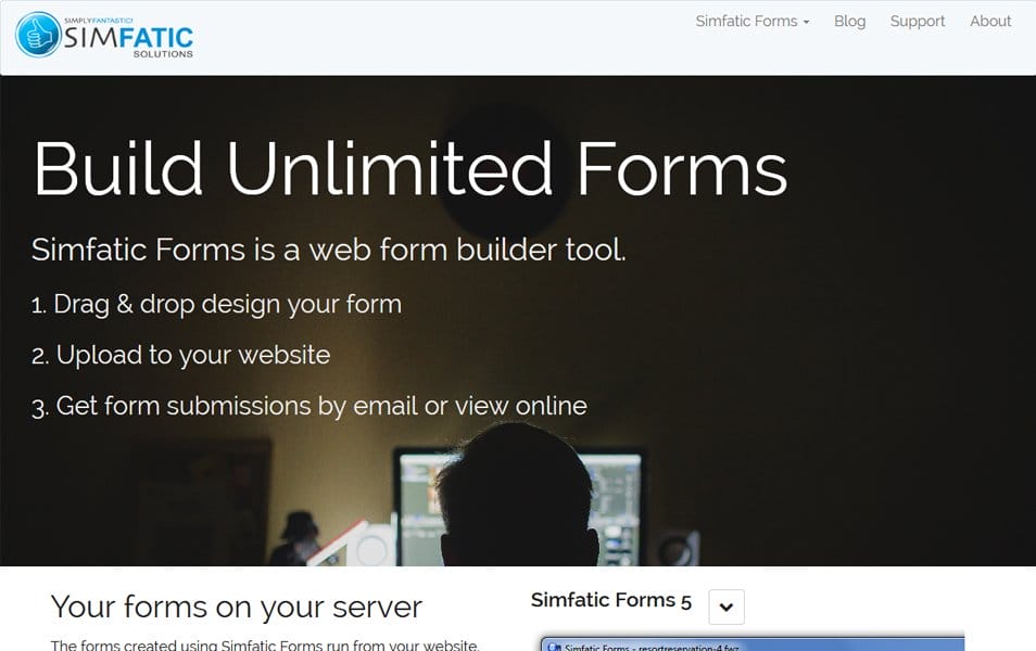 100+ Best Collection of Web Form Builders 74 Simfatic Forms