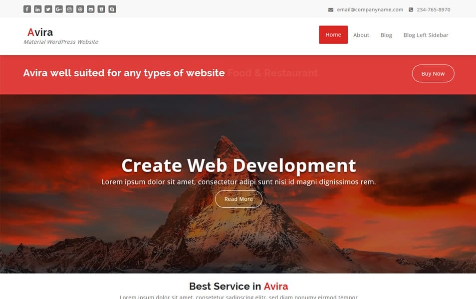 25+ Best Free Multipurpose WordPress Themes 2025 13 Avira