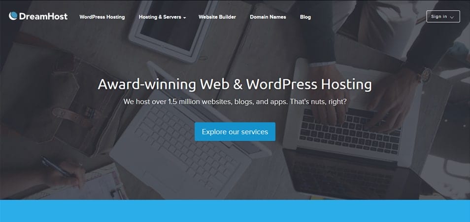 Top 10 Best WordPress Hosting Providers 7 DreamHost