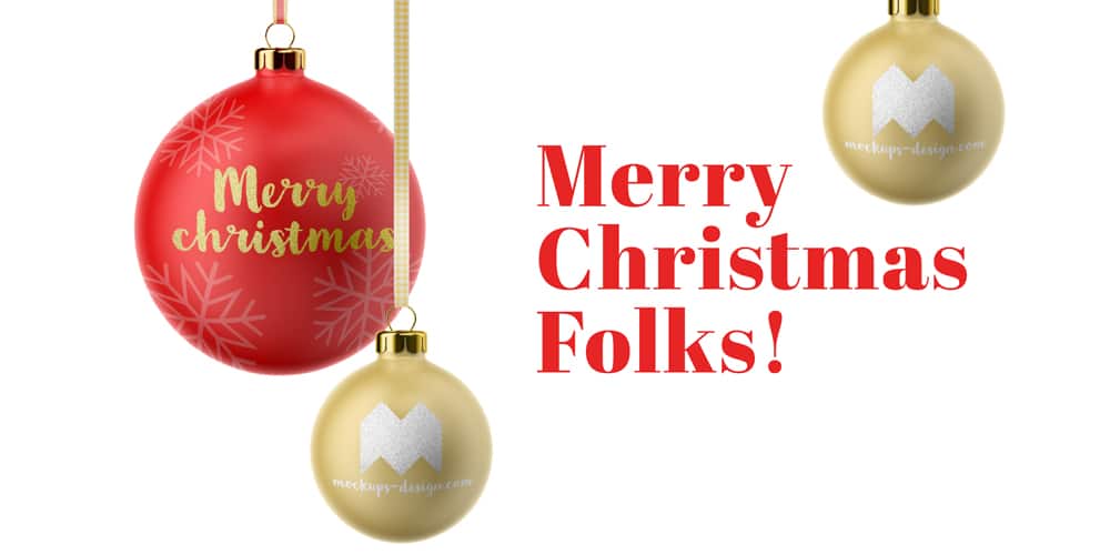 Free Scene Creators and Mockups for Christmas Greetings 105 Free Christmas Card Mockup PSD