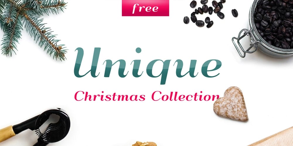 Free Scene Creators and Mockups for Christmas Greetings 6 Free Christmas Collections PSD