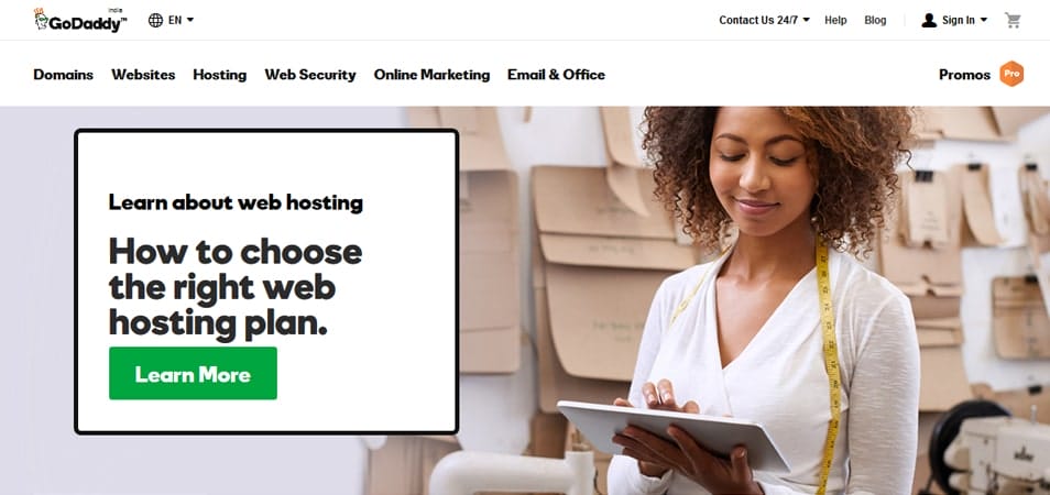 Top 10 Best WordPress Hosting Providers 9 GoDaddy