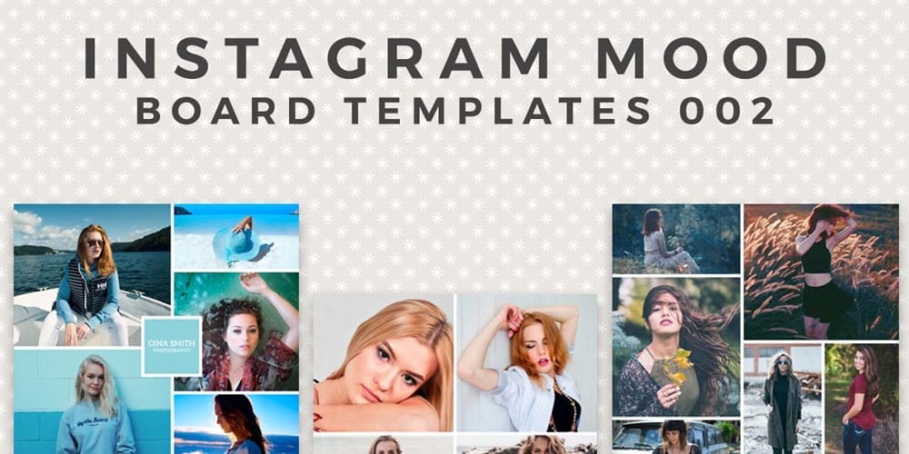 100+ Best Instagram Post Templates to Gain More Followers 226 Free Instagram Mood Board Template