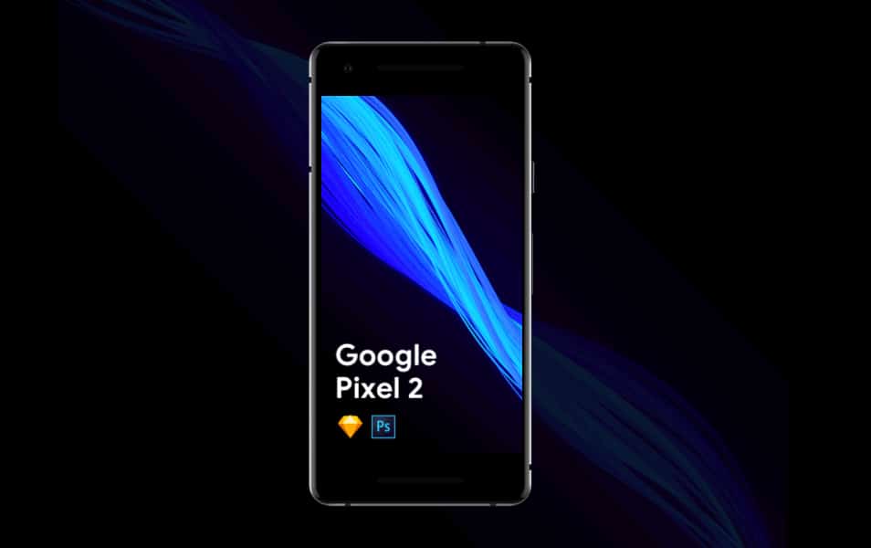 300+ Smartphone Mockup PSD Templates 4 Google Pixel 2 Mockups