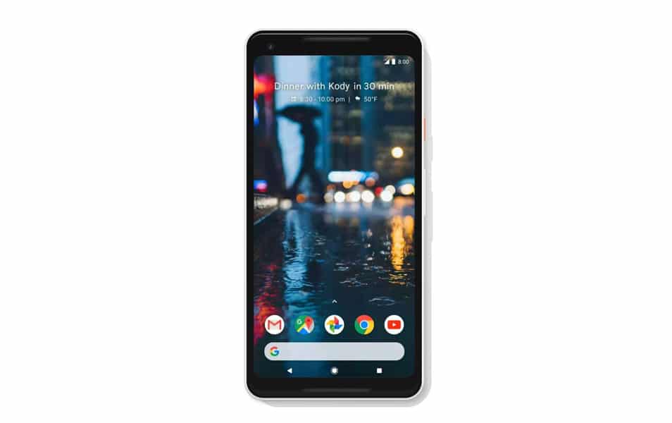 Google Pixel 2 XL Device Mockup