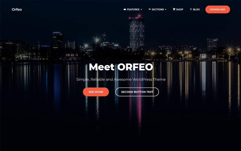 300+ Best Responsive WordPress Themes 136 Orfeo