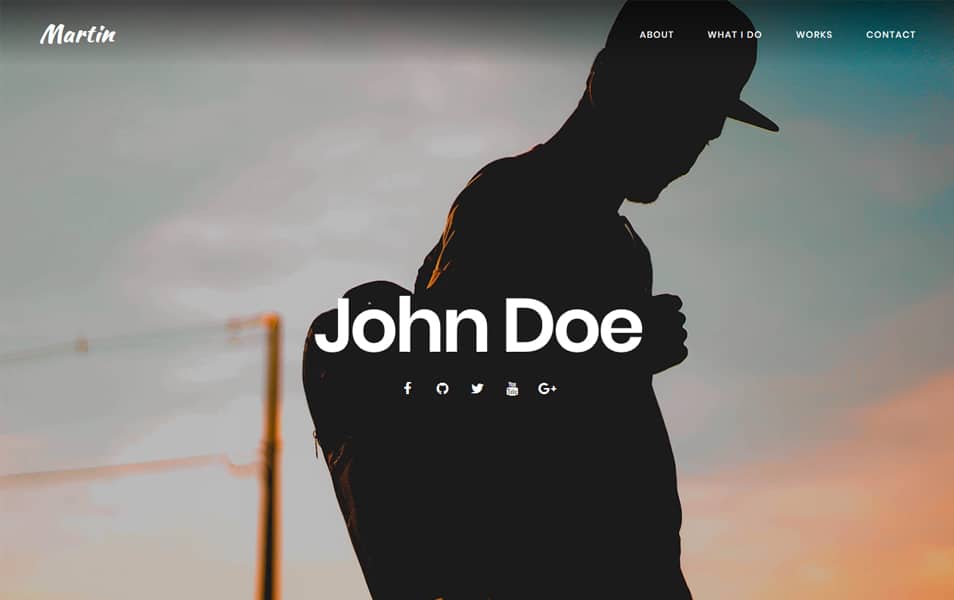 300+ Best Free Responsive Blogger Templates 2025 280 Martin Responsive Blogger Template