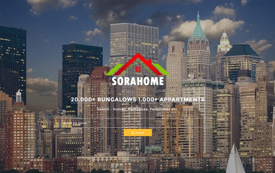 Sora Home Responsive Blogger Template