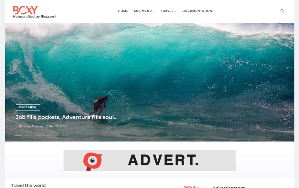 150+ Free Responsive Magazine Style Blogger Templates 2025 31 Boxy Responsive Blogger Template