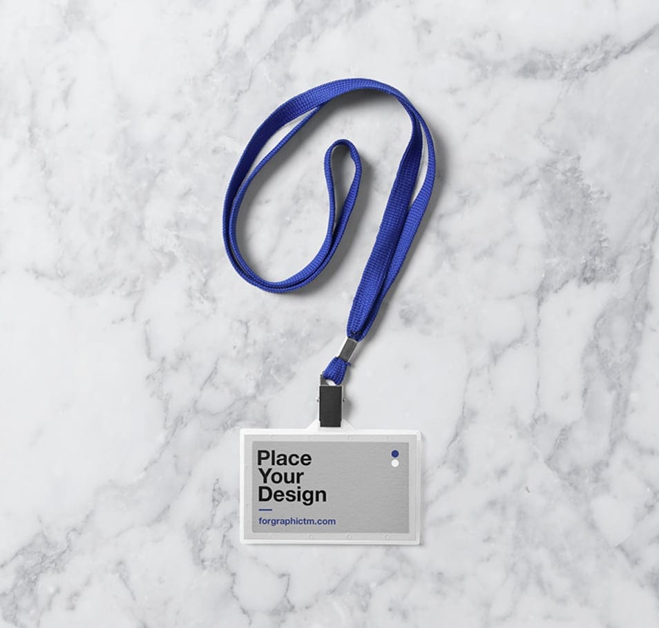 ID Card Holder Mock-Up 2 ID Card Holder Mock-Up