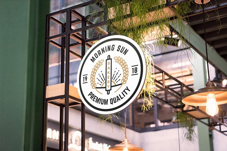 Shop Sign Mockup 1 Shop Sign Mockup