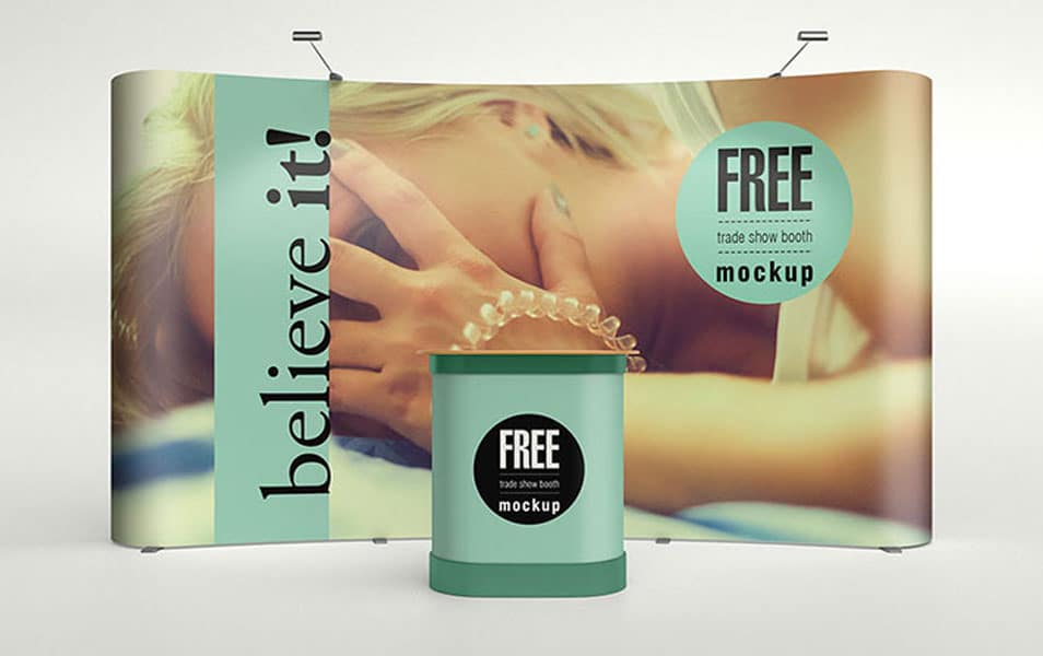 Trade Show Booth Mockup 2 Trade Show Booth Mockup