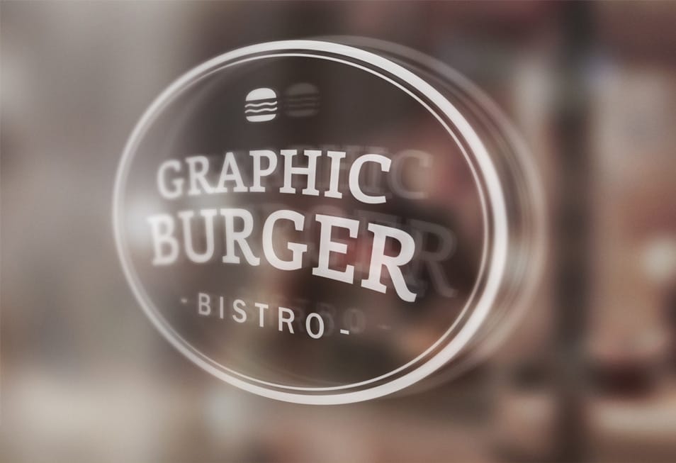 Window Signage MockUp 2 Window Signage MockUp