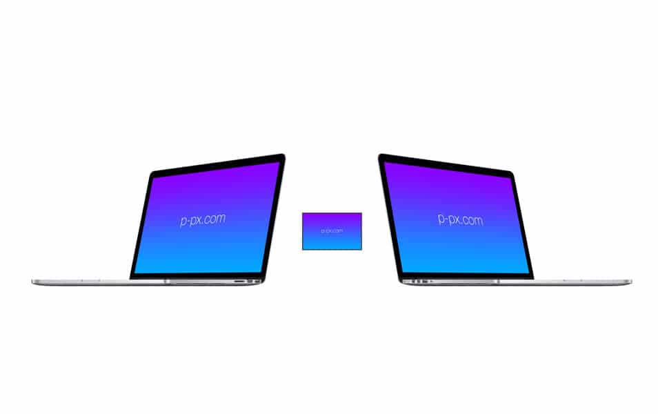 Apple MacBook Pro PSD Mockup 2 Apple MacBook Pro PSD Mockup