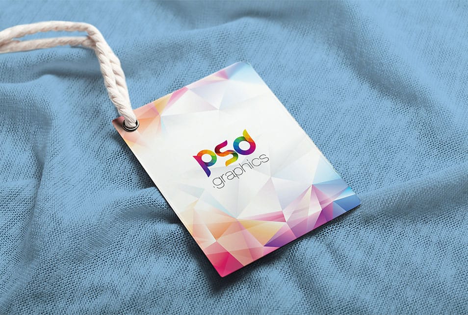 Label Tag Mockup Free PSD 2 Label Tag Mockup Free PSD
