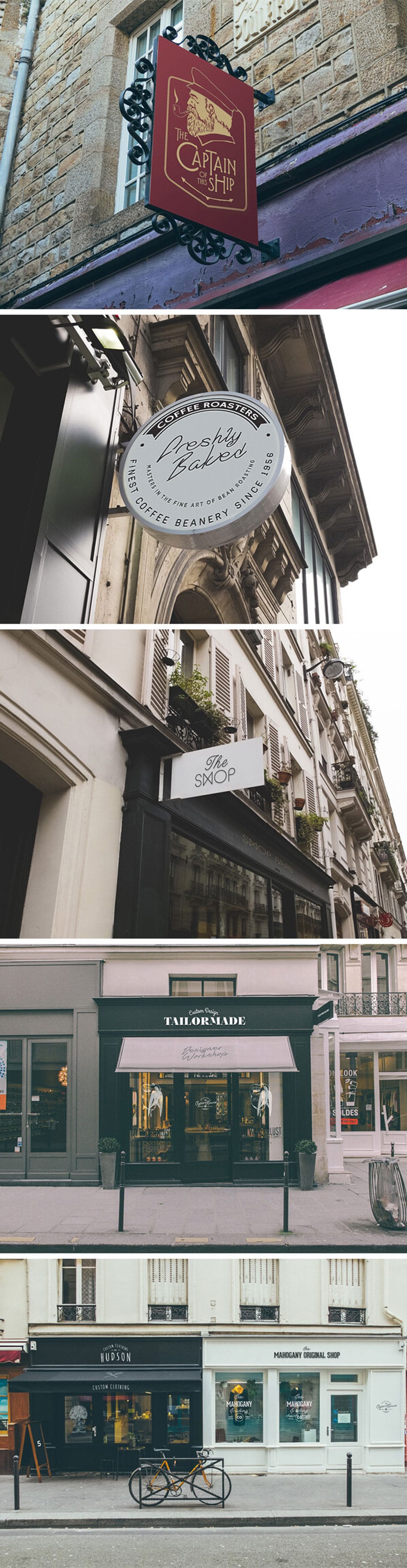5 Signs & Facades MockUps 2 5 Signs & Facades MockUps