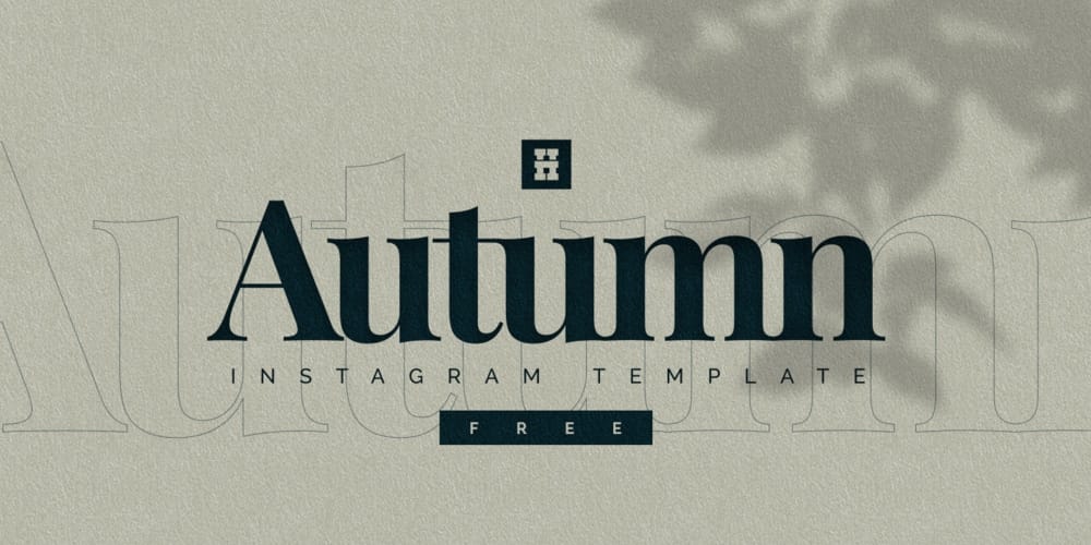 100+ Best Instagram Post Templates to Gain More Followers 111 Autumn Instagram Template